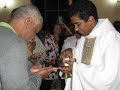 Com muita emoção e entusiasmo a comunidade de São Vicente de Minas-MG celebrou a ordenação Sacerdotal do padre Alexandre. Muitas pessoas estavam presentes. A celebração foi rica de simbolos e contou com a participação de pessoas da região e também de outras cidades.