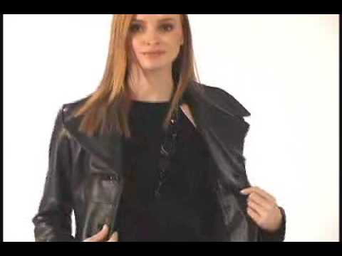 Long Black Leather Coat. Long Black Leather Coat