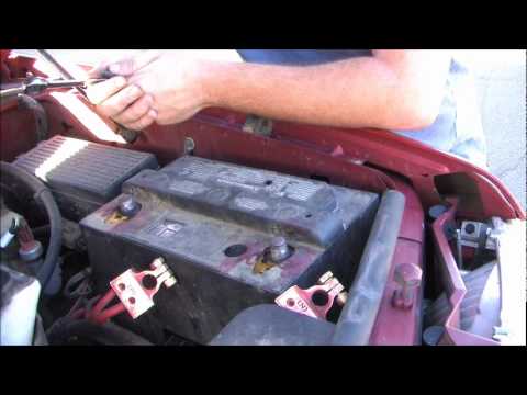 How to replace your battery: 2002 Ford Explorer