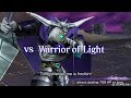 Dissidia - !Garland! vs WoL