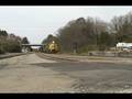 CSX Q696 at Hamlet (3-19-06)