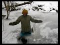 Can mittens and hat be warm when soaked in ice water? watch and see