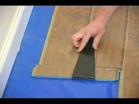 How To Install Laminate Floor Under Door