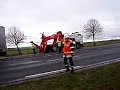 ACCIDENT CAMION EN TRAVERS DE LA ROUTE ACCIDENT CAMION EN TRAVERS DE LA ROUTE