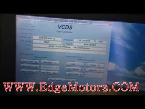 VW and Audi Throttle Body Adaptation basic settings DIY by Edge Motors