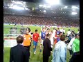 WM 2006 Spain - Tunisia after the game