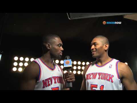 new york knicks - Metta World Peace interviewed his teammates to get the answers to some hard hitting questions.