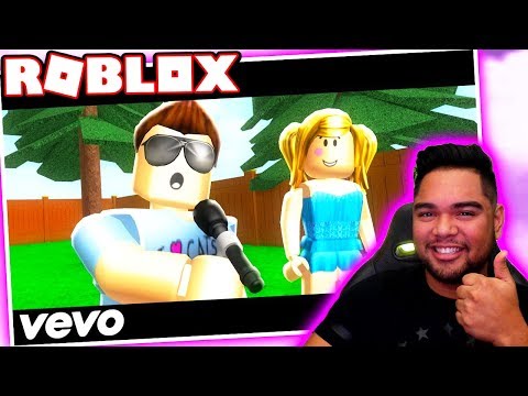 Reacting To Falling For You Roblox Music Video By Denis