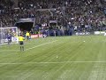 david beckham's penalty shoot MLS FINAL 2009