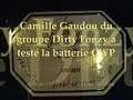 camille gaudou du groupe dirty fonzy teste la batterie cwp