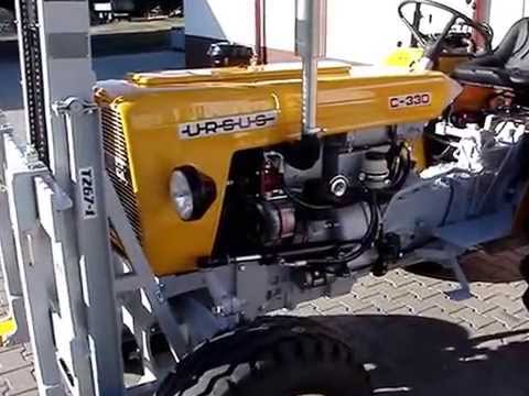 ursus c 330 - Ursus C-330 z 1985r. , od nowości u nas. Po remoncie wizualnym - kwiecień 2014r. Główne przeznaczenie - praca w sadzie. Modyfikacje: -maszt POM Rawa Maz. T26...