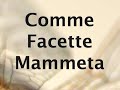 Comme Facette Mammeta