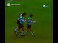 Sporting 7 Benfica 1 - golo goal 1 Mario Jorge 1986