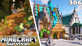 Starting My Mansion Base! Minecraft 1.16.2 Survival Let's Play