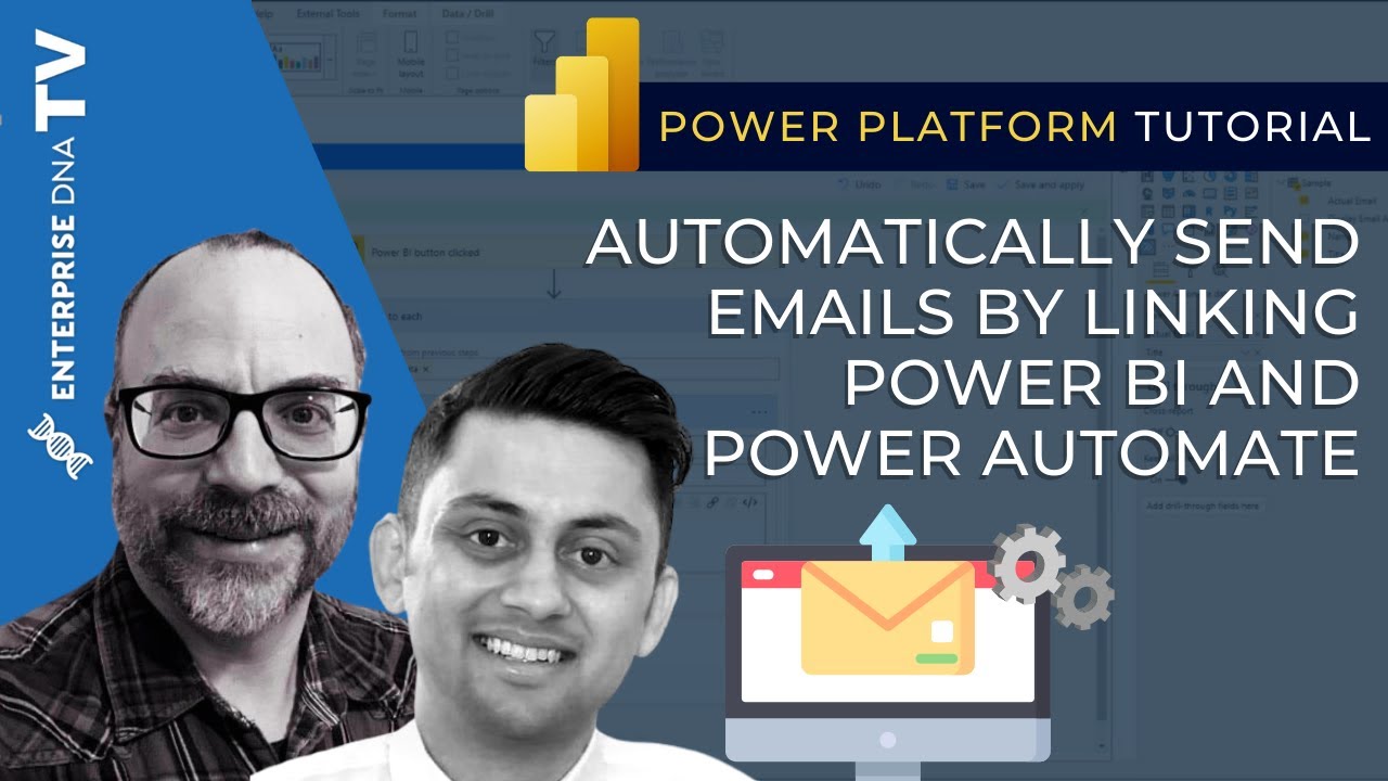 Send Emails With Power BI & Power Automate Platform Quant Insights