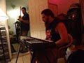 Ripper and Carlo writing a song