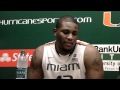 2/9/12 Miami v. Va Tech post-game press conference: Johnson/Larkin