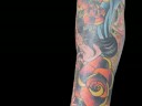 phil was kind enough to let us show off some of his recent work, and then we had to go and turn it into a challenge for the rest of you tattoo artists.  step up!  lets see your work.