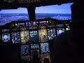 A380 missed approach SYD - Qantas simulator