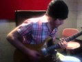 Randy recording some guitar tracks for new cleave recordings - jan192010.mov