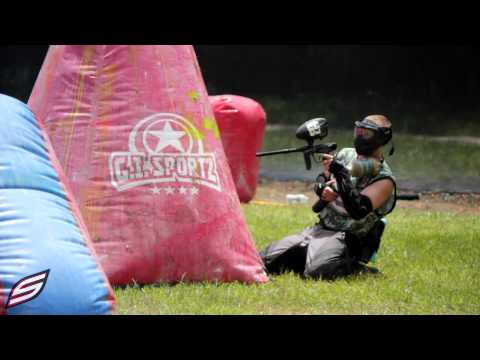 RNT Allstarz vs Tampa Bay Damage | New Layout | 2014 PSP West Coast Open Practice | Raw Paintball