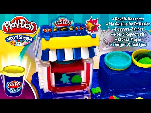 Play-Doh Double Desserts Play Doh Horno de ReposterÃa Playdough Bakery Set Sweet Shoppe Toys