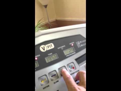 how to repair v-fit treadmill