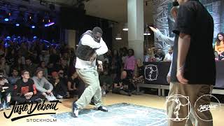Boog Brothers (Missile & Joel) vs Funkymoe & Temps – Juste Debout Stockholm 2020 Popping Semi Final