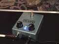 MXR classic 108 Silicon Fuzz pedal demo