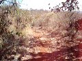 Gordinho empurrando bike no Morro Feio - Hidrolândia-GO