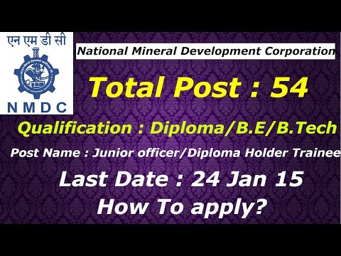 how to apply nmdc