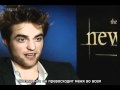 Funny interview with Robert Pattinson & Taylor Lautner (with Russian subtitles)