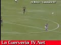 SAN LORENZO 3 BOCA 0 - Torneo Clausura 2007 - La Bombonera