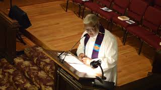 April 15, 2018 - Interim Pastor Rev. Dr. Kent L Poindexter