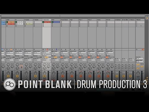 Drum Production & Sound Design in Ableton Live Part 3: Grouping & Mixing