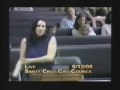 Idiotic Woman at Santa Cruz City Council