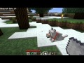 Minecraft Beta 1.4 Update Test Drive - It's a Wolf!