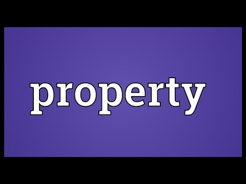 Word Today: Property