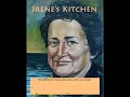 irene's kitchen features short films in which irene gevezes provides tried and tested greek island recipes using natural produce grown or raised around her own home on the island of ikaria.

==================================

irene gevezes was born and raised in adelaide, australia, where she lived for the first 25 years of her life. born to greek migrant parents, and one of eight children, she married ilia gevedes on the island of ikaria in 1975.

irene has rooms for rent in the village of kampos, ikaria. these rooms are perfect for short term rentals of a week or so. rooms either have two beds or three, cupboard and wardrobe space, a table and chairs, and a fan is provided for warmer weather. each room has its own bathroom and shower facilities. there are no kitchen facilities, but there is a refrigerator that is shared between all guests. an electric jug is available for guest to make their own hot drinks.

kampos beach is just a short walk away, and there are numerous archaeological sites of interest in kampos itself, and the surrounding area.

the rooms are just metres away from zac's cafe where you can purchase breakfast or delicious home made meals made from local fare at reasonable prices. zac speaks excellent english (as do numerous people in the village), and he is a generous and genial host.

as you can see in the videos, irene herself is also a knowledgeable and wonderful host. you can contact irene to enquire about booking her rooms at the following email address: 

irenesrooms@hotmail.com 
==================================

irene's brother jim lesses is a singer songwriter, film buff and now, amateur film maker. he made these short films while staying with irene during may-august, 2008.

jim has recorded and released two albums of original music, and has his own website at http://www.jimlesses.com from where you can hear his music, read full lyrics to his songs, and learn much more than you ever wanted to know about jim and his career.