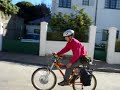Bicicleta electrica en prueba. Testing an ebike