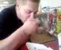 Bullet eating a Shortcake roll covered in..