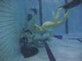 Underwater Rugby match