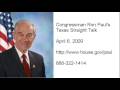 Ron Paul 4/6/09: Budget Expands Government as Economy Contracts (Texas Straight Talk)