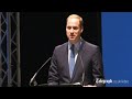 the duke and duchess of cambridge and prince harry tour the warner bros studios near watford where the harry potter films were made, with prince william tryi...