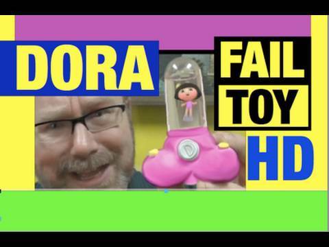 Epic Fail Dora AquaPet Review Funny Video Toy Review Mike Mozart of JeepersMedia on YouTube