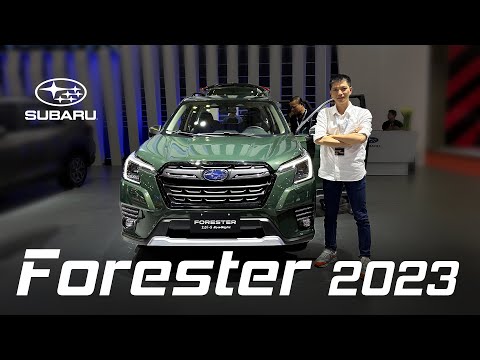 #VMS22: Trên tay Subaru Forester 2023, đổi nhẹ ngoài hình, eyesight thế hệ mới