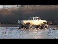 LIFTED CHEVY DURAMAX, FORD POWERSTROKE, MUD TRUCKS at RIVER RUN!!