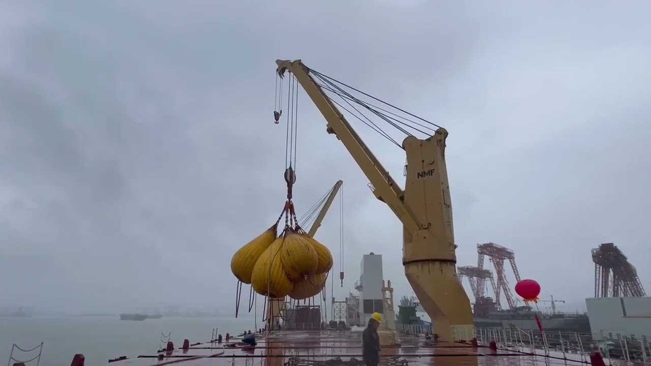 NMF Crane Proof Load Testing 440t