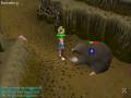 Soloing the giant mole.