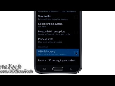 how to do usb debugging on s5